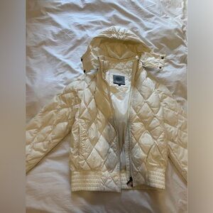 Diadora Off-White Quilted Jacket